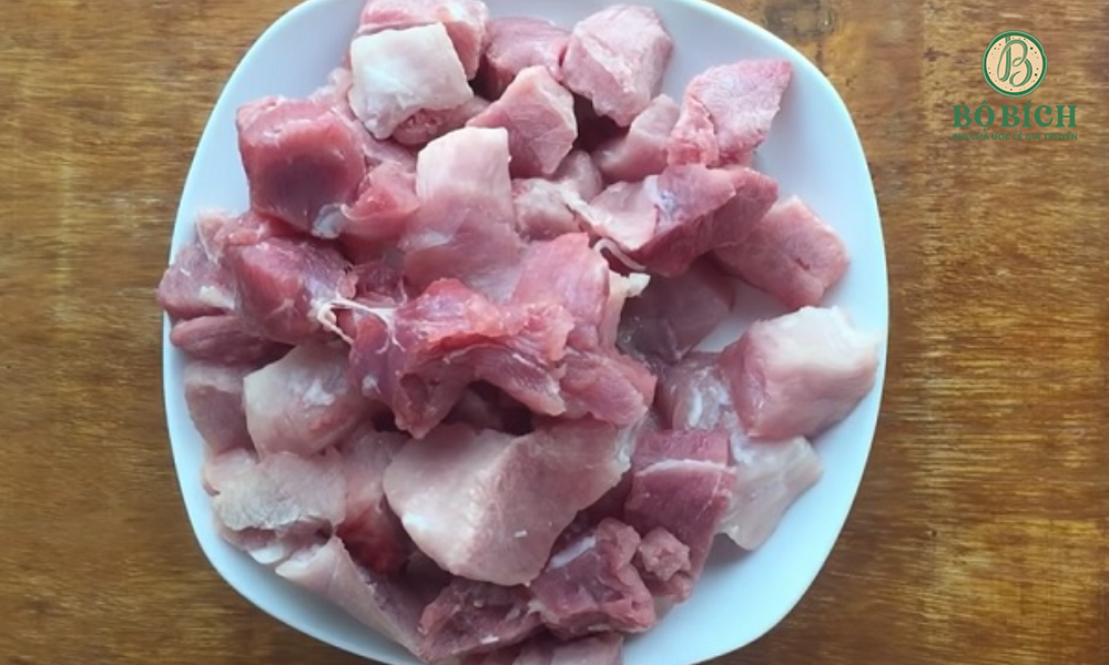 Sơ chế thịt heo