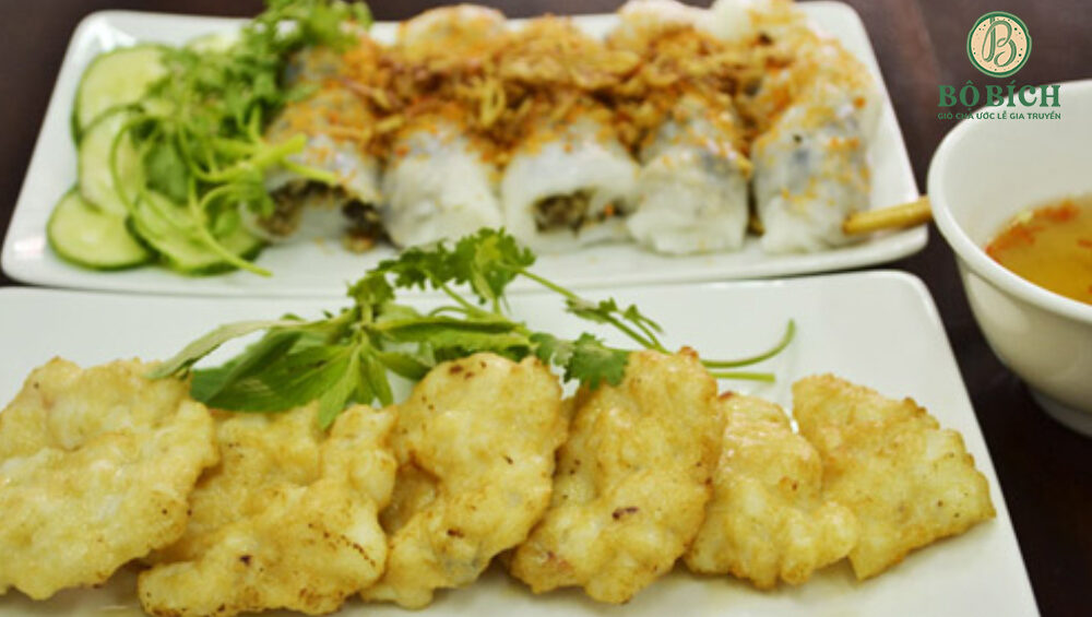 Bánh cuốn chả mực