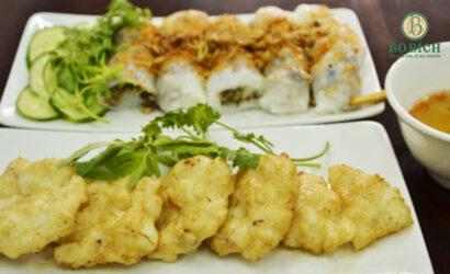 Bánh cuốn chả mực