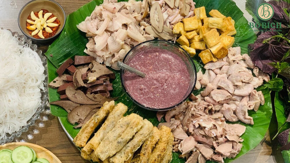 Bún đậu mắm tôm bao nhiêu calo