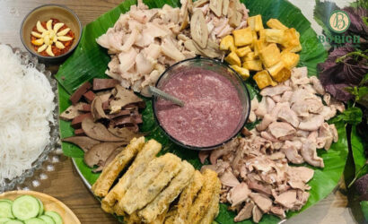 Bún đậu mắm tôm bao nhiêu calo