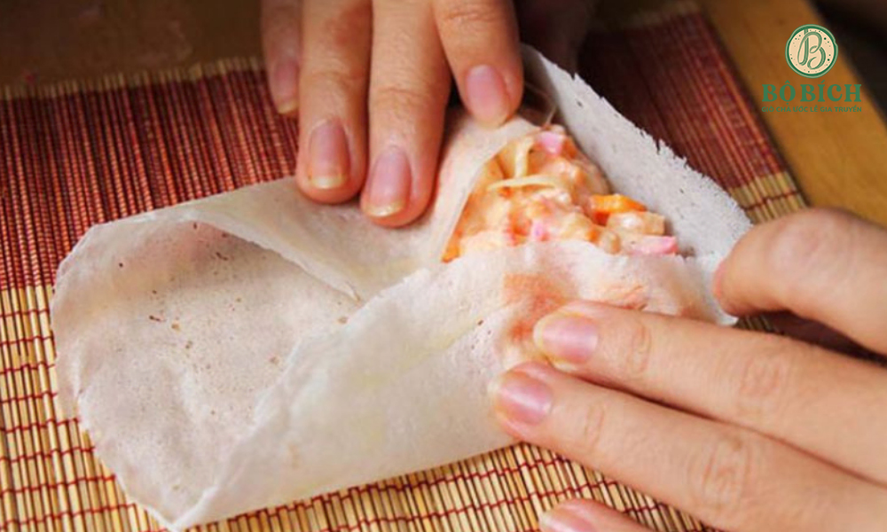 Cách cuốn chả giò đẹp mắt