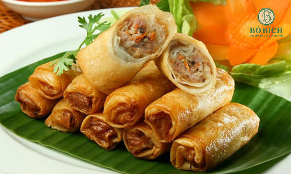 Chả giò khoai môn