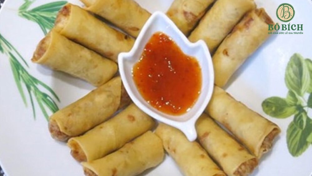 chả giò khoai môn